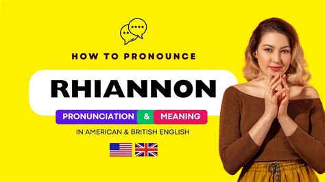how to pronounce rhiannon.